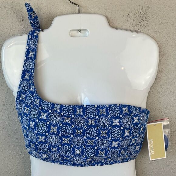 NWT MICHAEL Michael Kors Bikini Top Size M